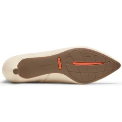 New Rockport Women'S Total Motion Kailyn Bootie Vanilla Lthr