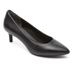 Online Rockport Women'S Total Motion Kalila Heel Black Leather