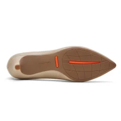 Hot Rockport Women'S Total Motion Kalila Heel Humus Leather