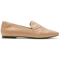 Discount Rockport Women'S Total Motion Laylani Chevron Slip-On Loafer Wafer Lthr