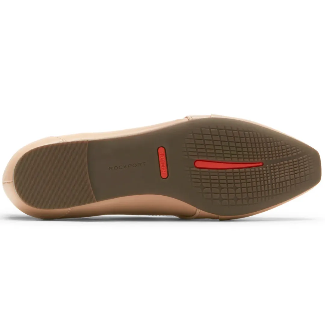 Discount Rockport Women'S Total Motion Laylani Chevron Slip-On Loafer Wafer Lthr