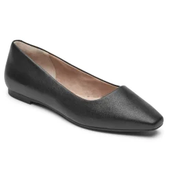 Outlet Rockport Women'S Total Motion Laylani Plain Ballet Flat Black