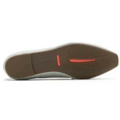 Discount Rockport Women'S Total Motion Laylani Gathered Flat Jade Lthr