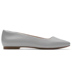 New Rockport Women'S Total Motion Laylani Plain Ballet Flat Waterfall