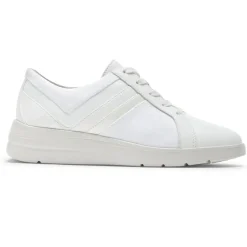 Sale Rockport Women'S Total Motion Lillie Sneaker White