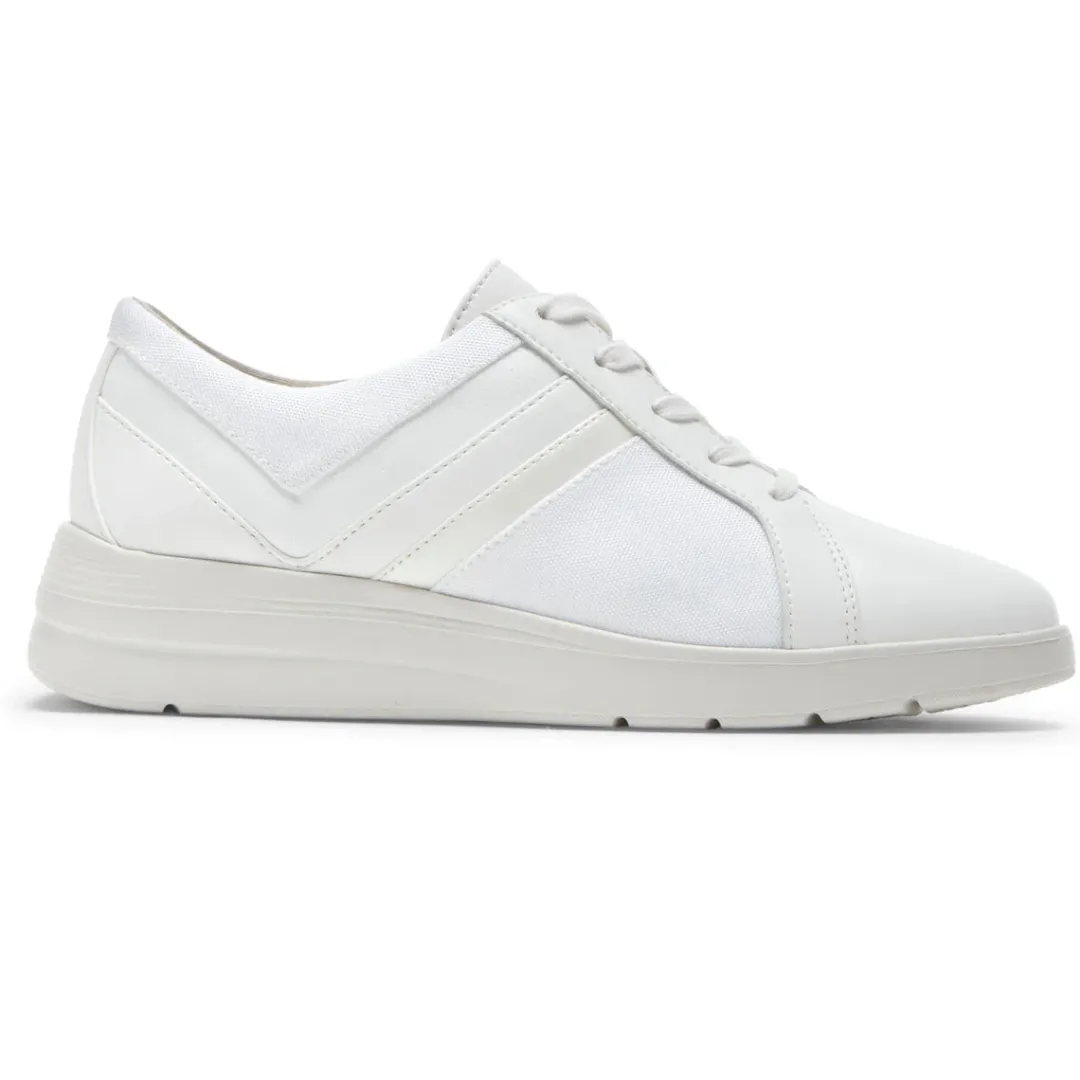 Sale Rockport Women'S Total Motion Lillie Sneaker White