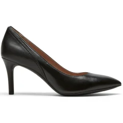 Outlet Rockport Women'S Total Motion 75Mm Pieced Heel Black
