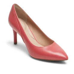 Outlet Rockport Women'S Total Motion 75Mm Pieced Heel Pink Lthr