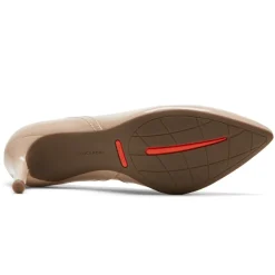 Fashion Rockport Women'S Total Motion 75Mm Pieced Heel Neutral Beige Patent Synthetic