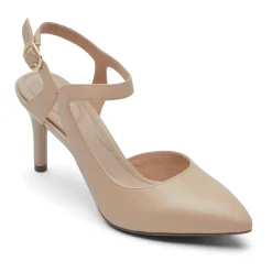 New Rockport Women'S Total Motion 75Mm X-Strap Heel Farro