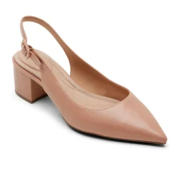 Best Rockport Women'S Total Motion Noelle Slingback Heel Tuscany Lthr