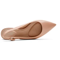 Best Rockport Women'S Total Motion Noelle Slingback Heel Tuscany Lthr