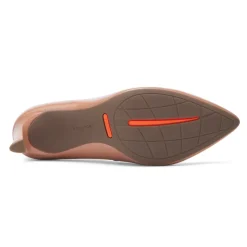 Clearance Rockport Women'S Total Motion Sheehan Heel Au Natural Patent Lthr
