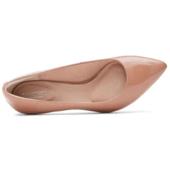 Clearance Rockport Women'S Total Motion Sheehan Heel Au Natural Patent Lthr