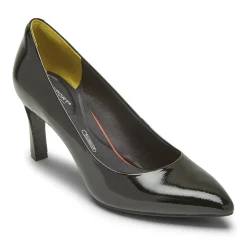 Best Rockport Women'S Total Motion Sheehan Heel Black Patent Lthr