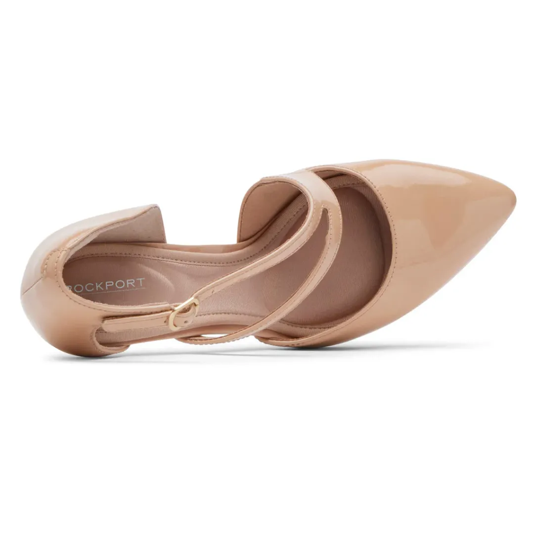 Clearance Rockport Women'S Total Motion Sheehan Asymmetric Heel Farro Patent