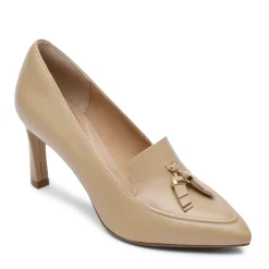 Discount Rockport Women'S Total Motion Sheehan Orn Loaf Warm Beige Leather