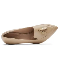 Discount Rockport Women'S Total Motion Sheehan Orn Loaf Warm Beige Leather