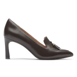 Outlet Rockport Women'S Total Motion Sheehan Orn Loaf Coffee Bean Leather