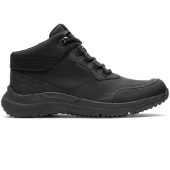 Fashion Rockport Women'S Total Motion Trail Waterproof All-Weather Hiker Boot Black Textile Wp Eco