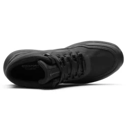 Fashion Rockport Women'S Total Motion Trail Waterproof All-Weather Hiker Boot Black Textile Wp Eco