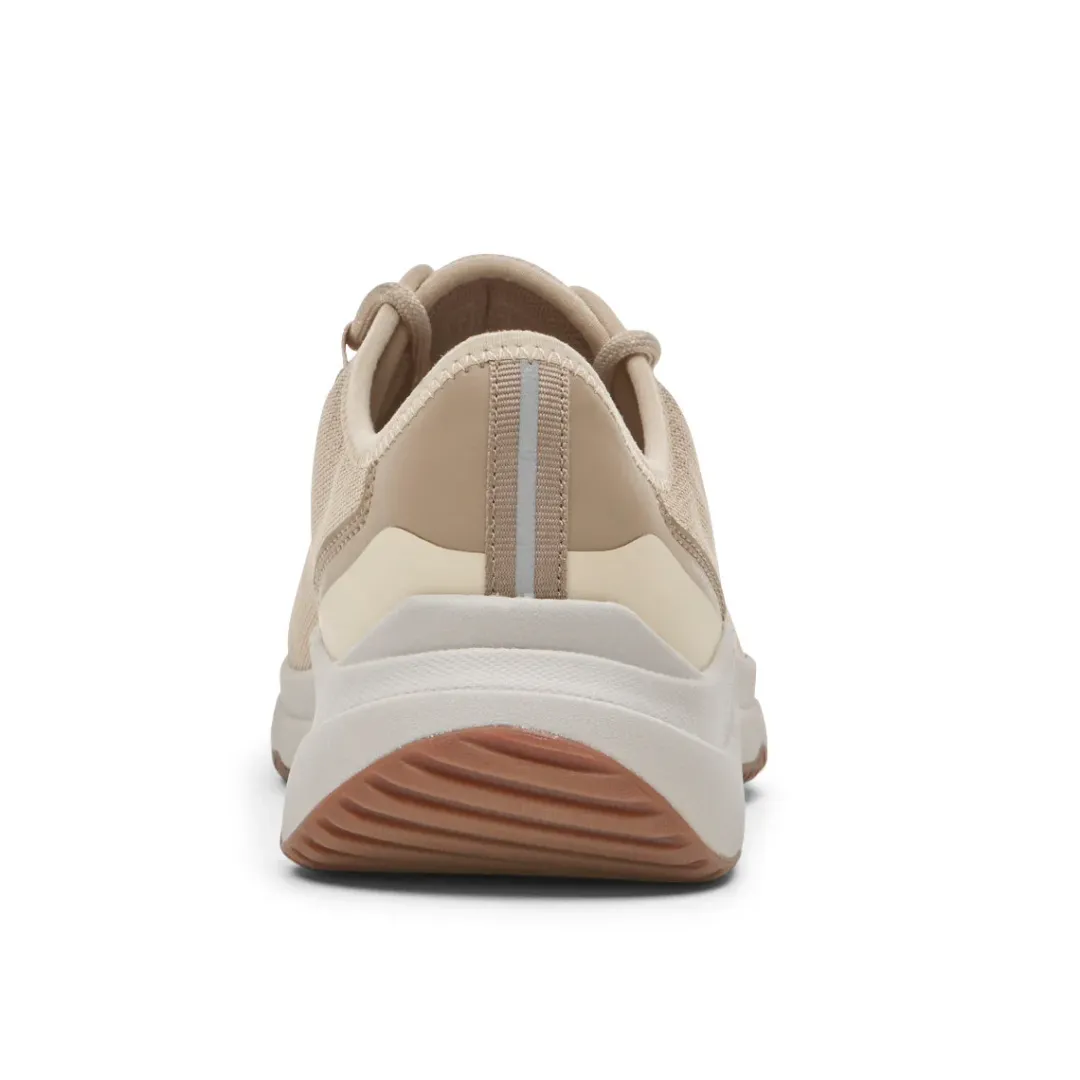 Clearance Rockport Women'S Total Motion Xcs Trail Lace-Up Shoe Taupe Water-Resistant Eco