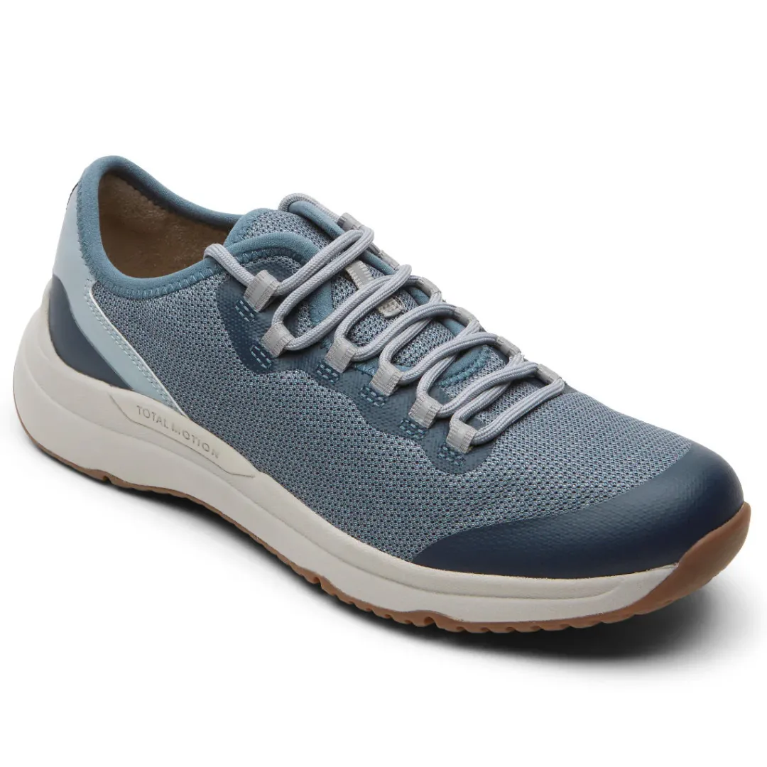 Outlet Rockport Women'S Total Motion Xcs Trail Lace-Up Shoe Blue Slate Water-Resistant Eco
