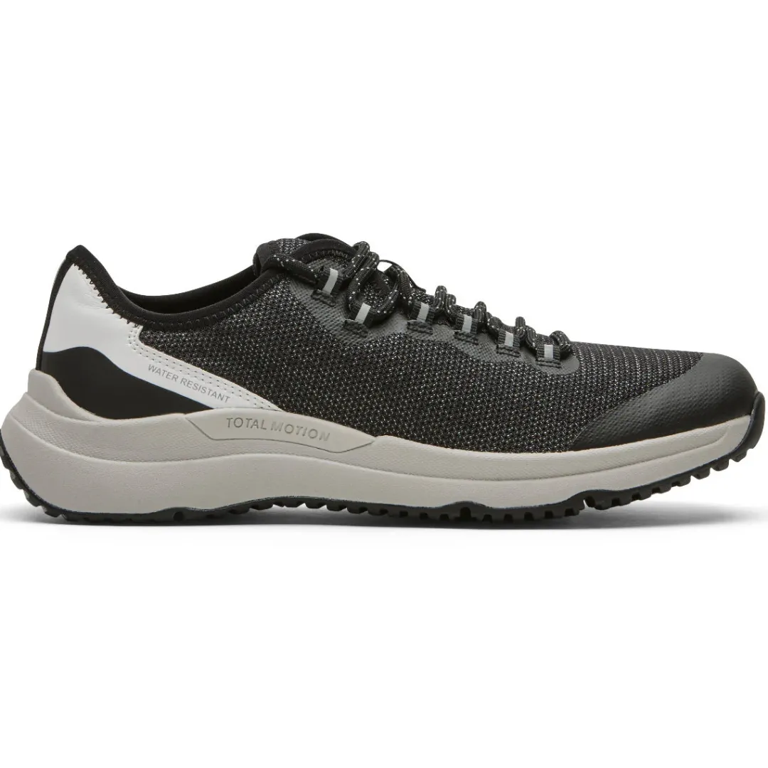 Sale Rockport Women'S Total Motion Xcs Trail Lace-Up Shoe Black Water-Resistant Eco