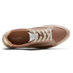 Fashion Rockport Women'S Truflex Navya Retro Sneaker Pink Textile/Synthetic Eco