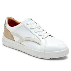Hot Rockport Women'S Truflex Navya Retro Sneaker White Textile/Synthetic Eco
