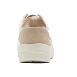 Best Rockport Women'S Truflex Navya Retro Sneaker White Party Textile/Synthetic