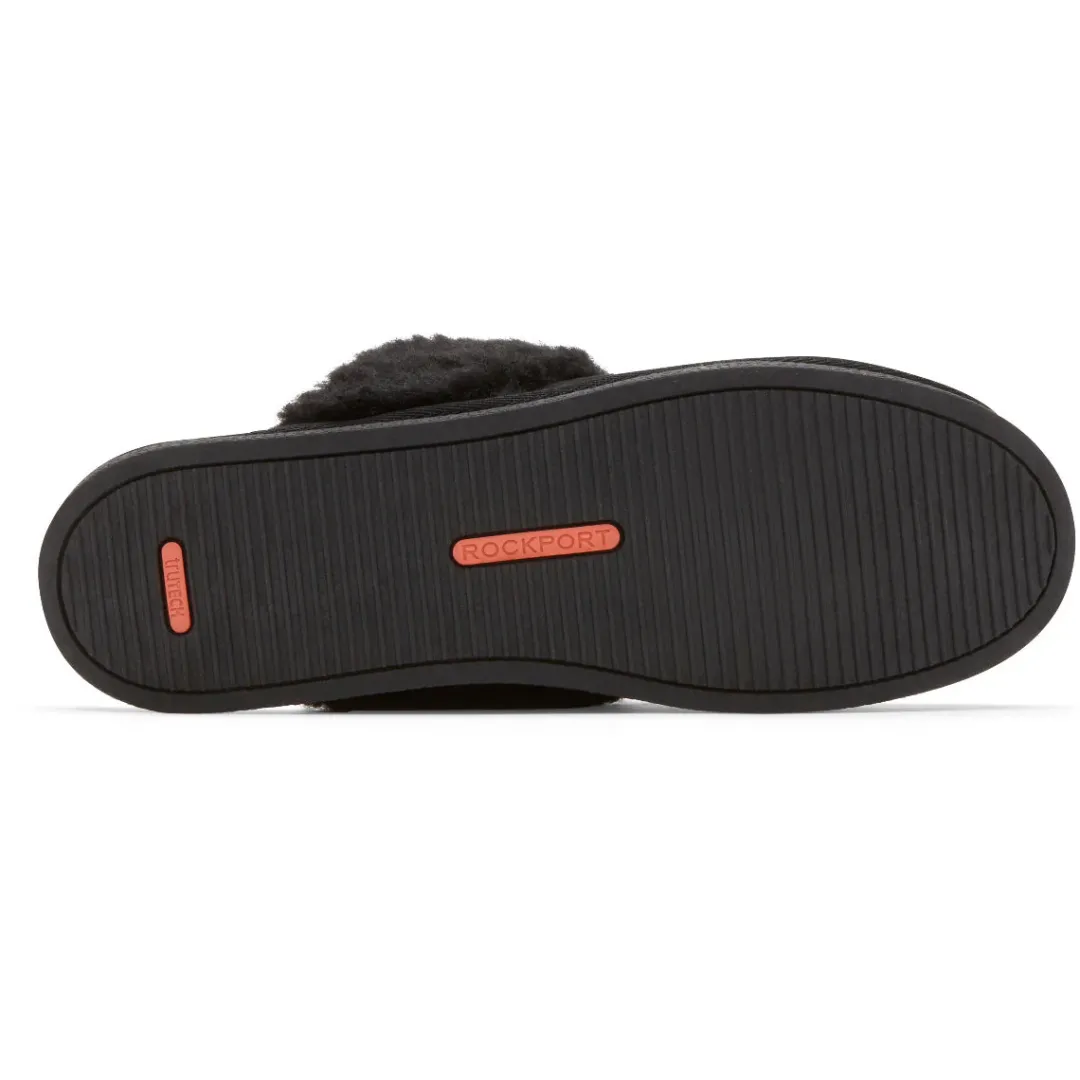 Outlet Rockport Women'S Trutech Veda Slide Slipper Black