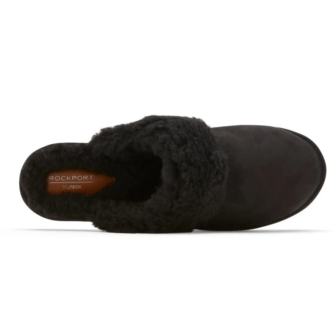 Outlet Rockport Women'S Trutech Veda Slide Slipper Black