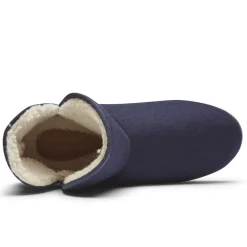 Sale Rockport Women'S Trutech Veda Slipper Boot Navy Wool