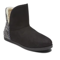 Discount Rockport Women'S Trutech Veda Slipper Boot Black Grey