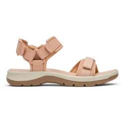 Online Rockport Women'S Xcs Trail Tech Washable Sandal Tuscany Pink