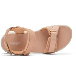 Online Rockport Women'S Xcs Trail Tech Washable Sandal Tuscany Pink